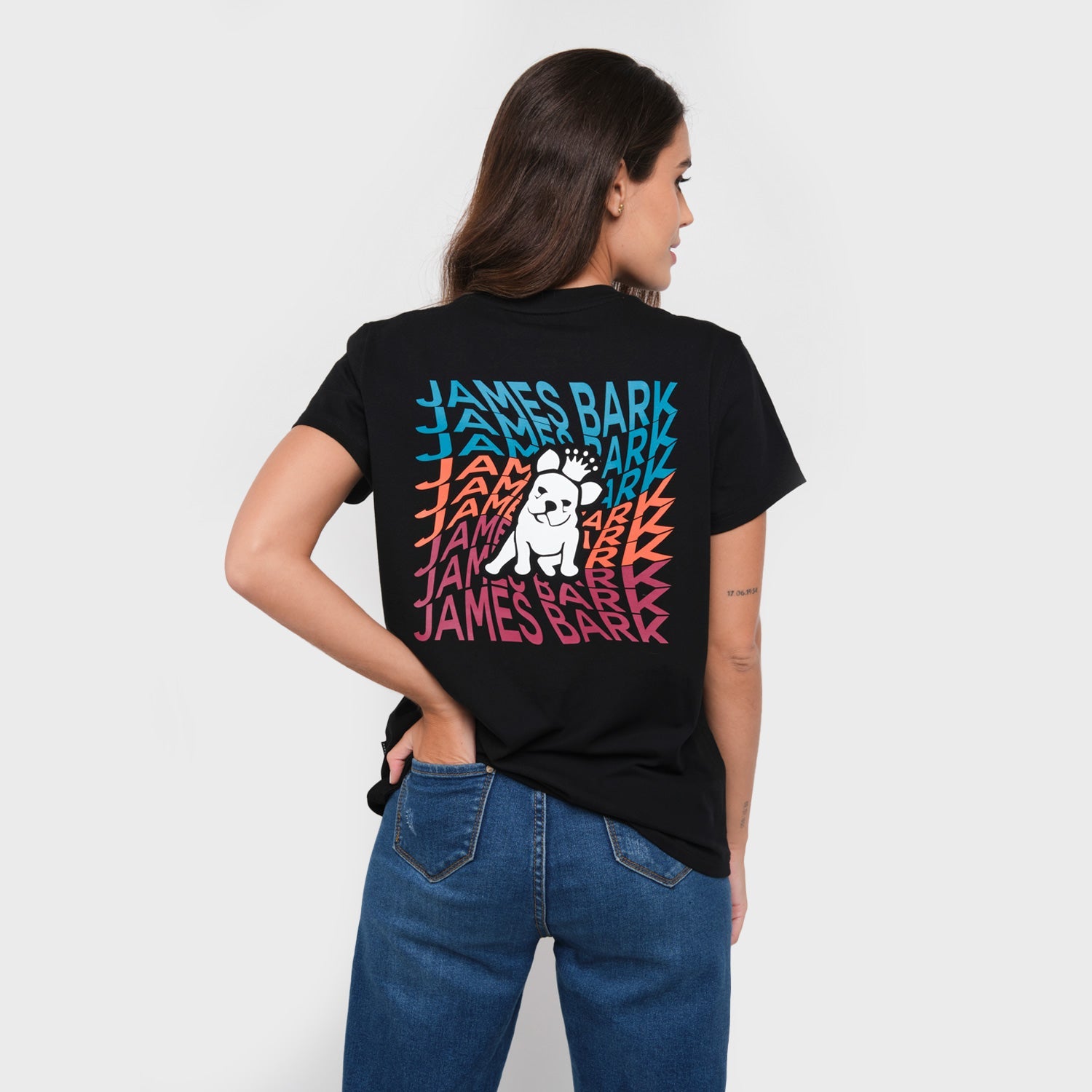 Image of Women's Back Logo Graphic Tee