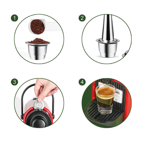 Kit Cápsula de Café Reutilizável I Capcoffee - Lojas Want