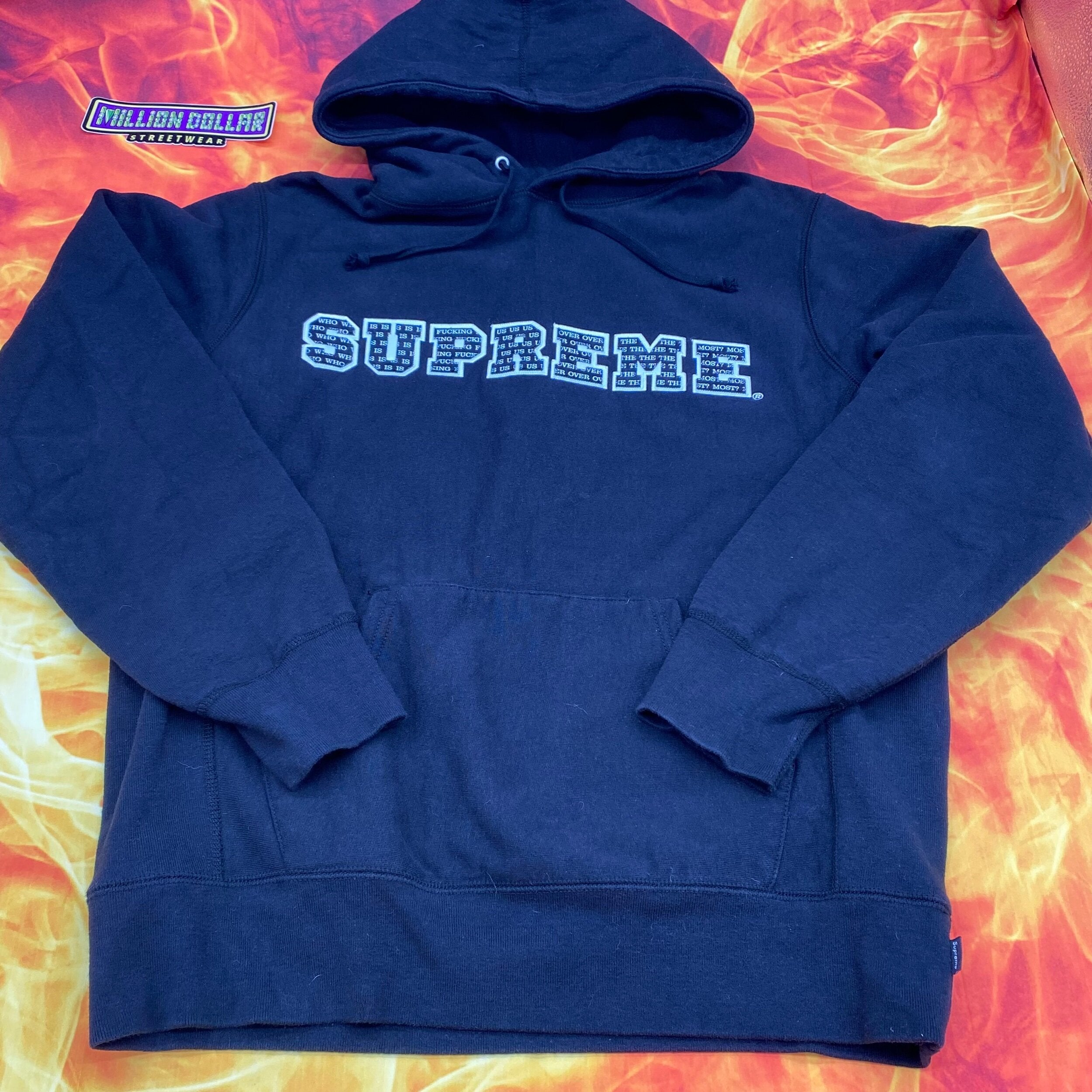 Supreme Scarface friend hoodie- L – Million Dollar Streetwear