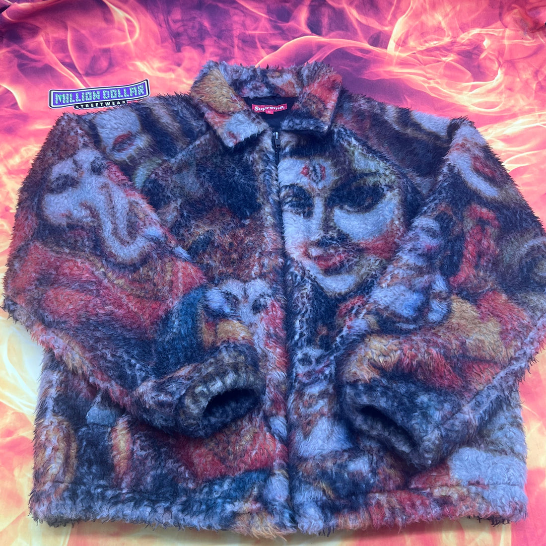 Supreme Ganesh Faux Fur Jacket M jordan equaljustice.wy.gov