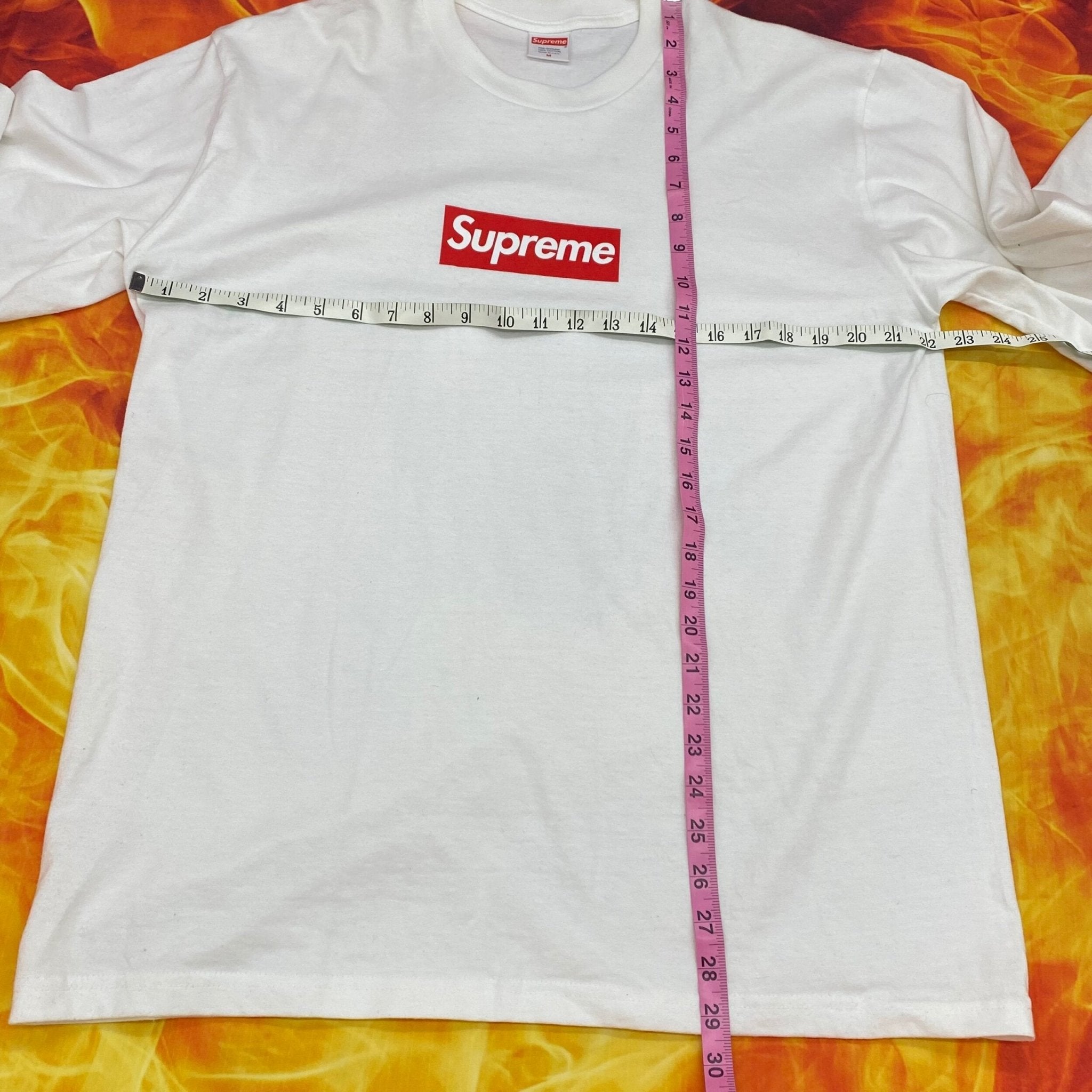 保障できる supreme in CA logo box logo tee L Sale - fullgauge.com