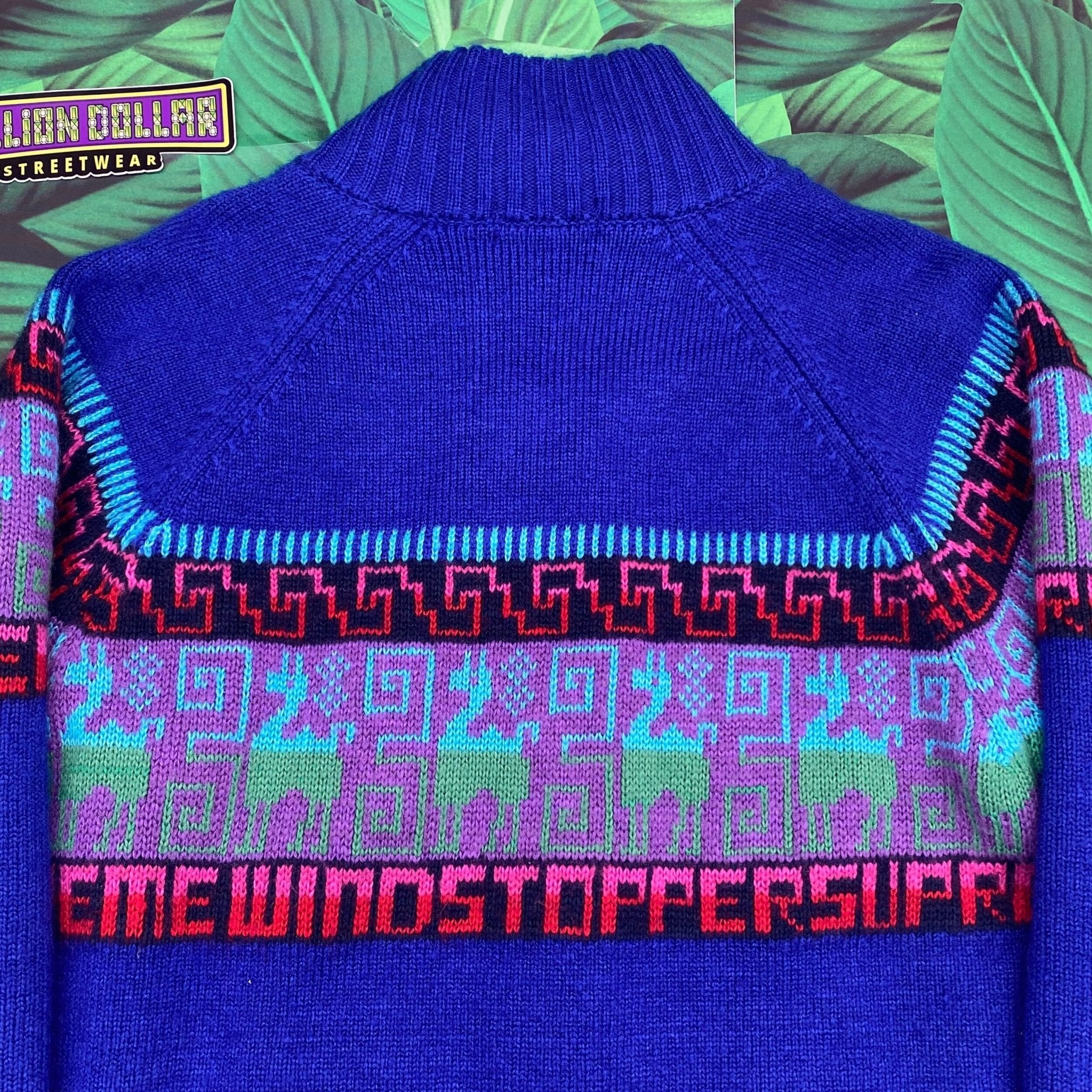 supreme chullo windstopper zip sweater M