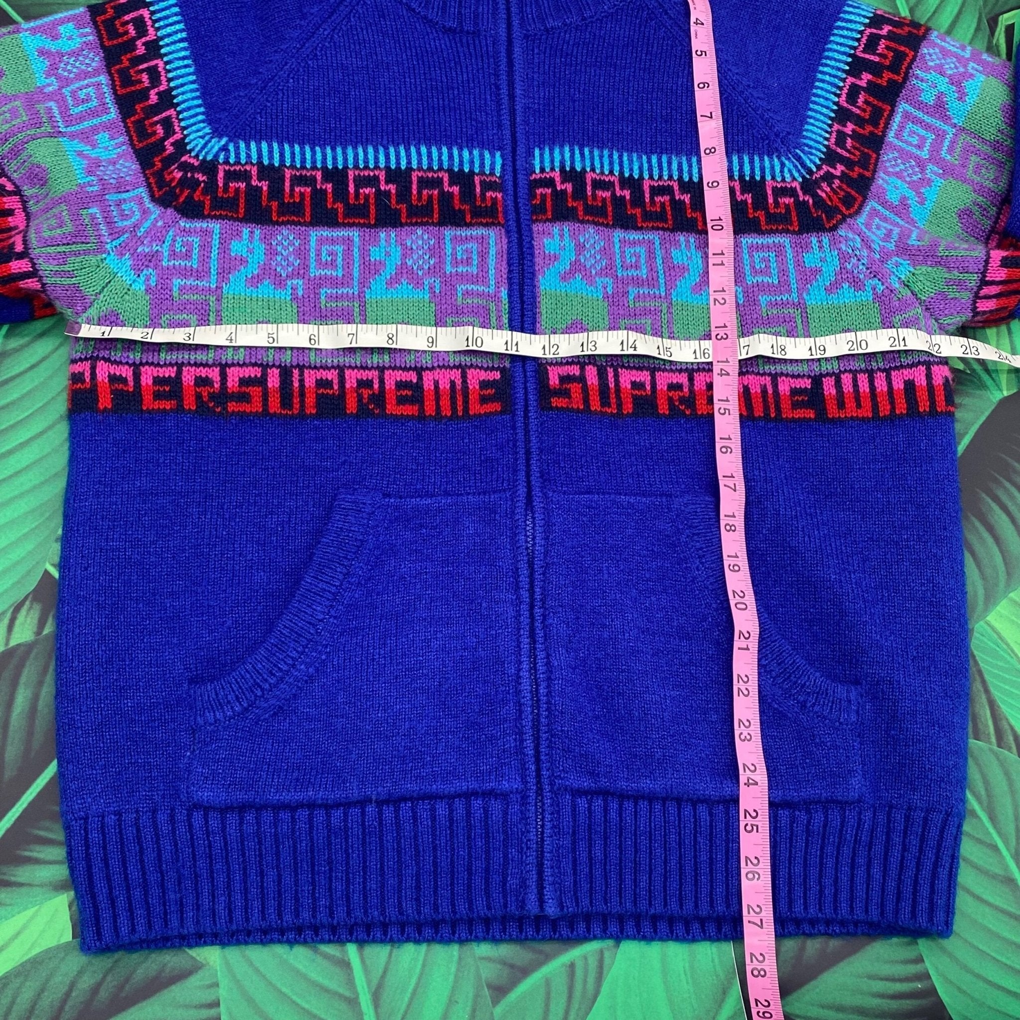 supreme chullo windstopper zip sweater M