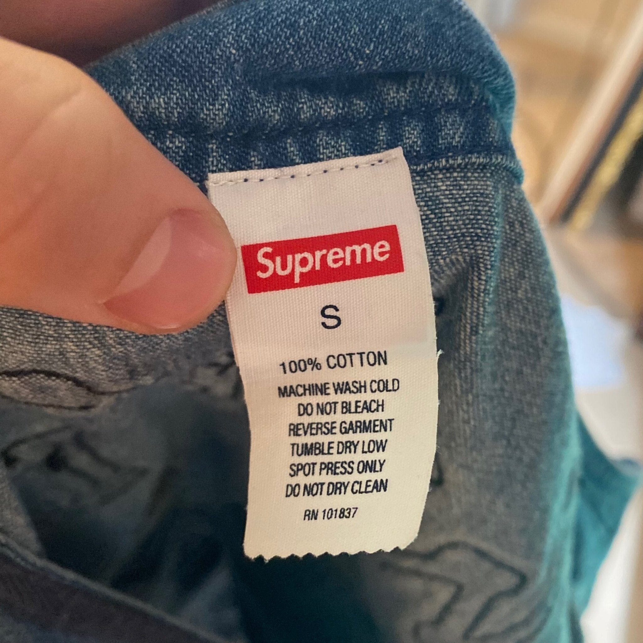 supreme denim hooded baseball shirt box | www.myglobaltax.com