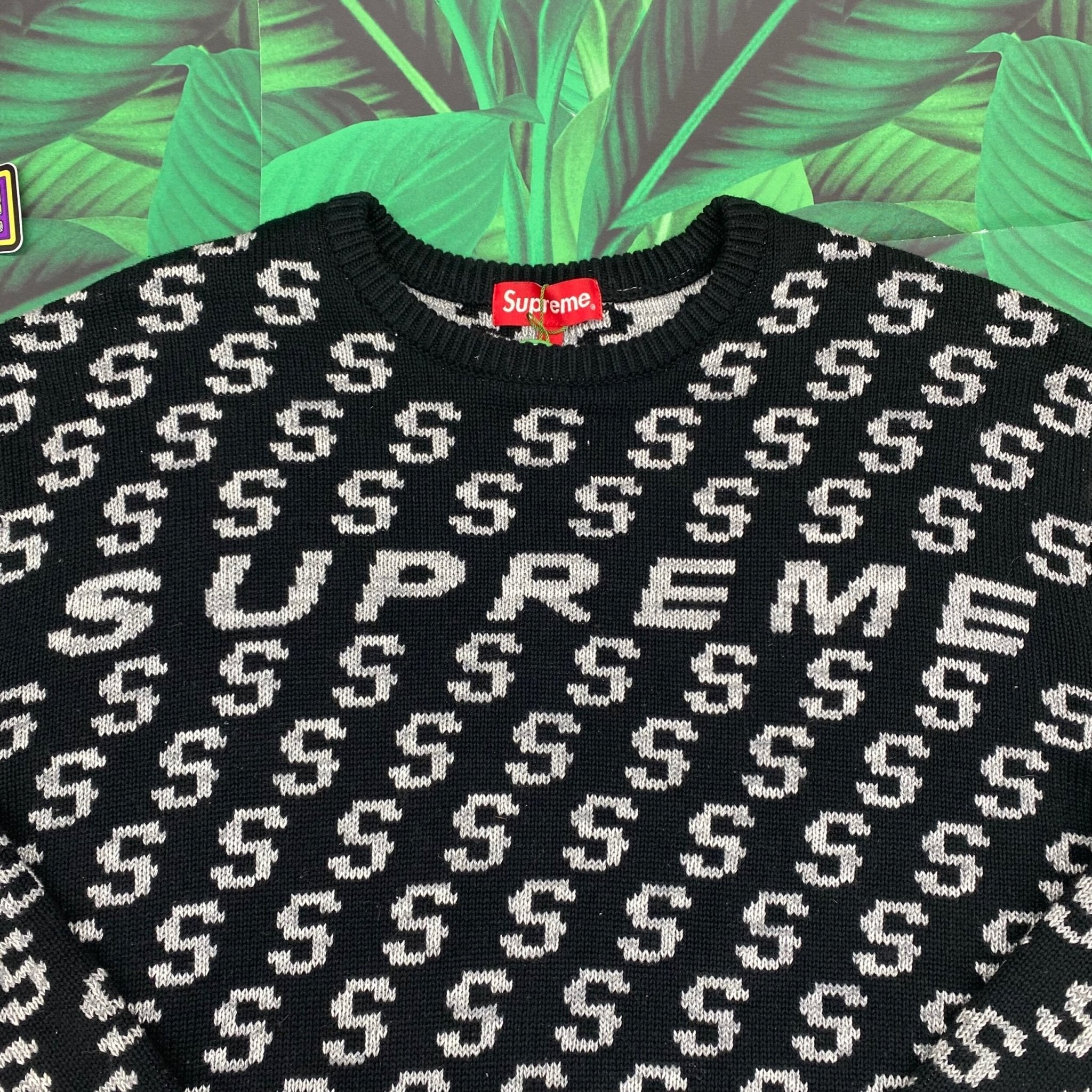 Supreme S Repeat Sweater "Yellow"