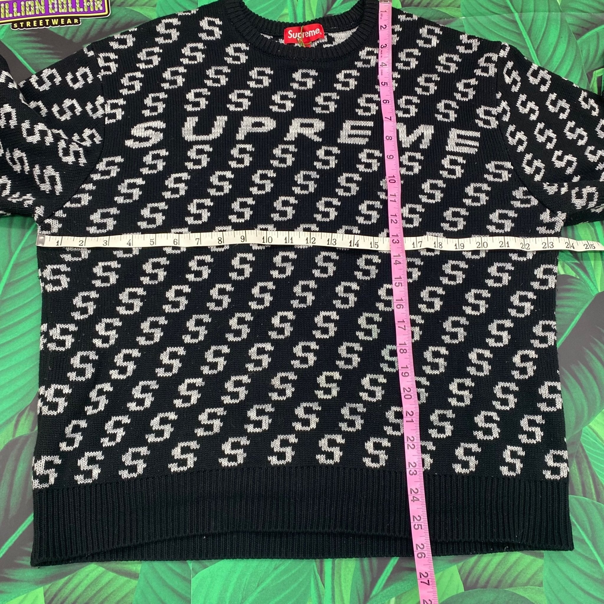 Supreme s repeat sweater- L