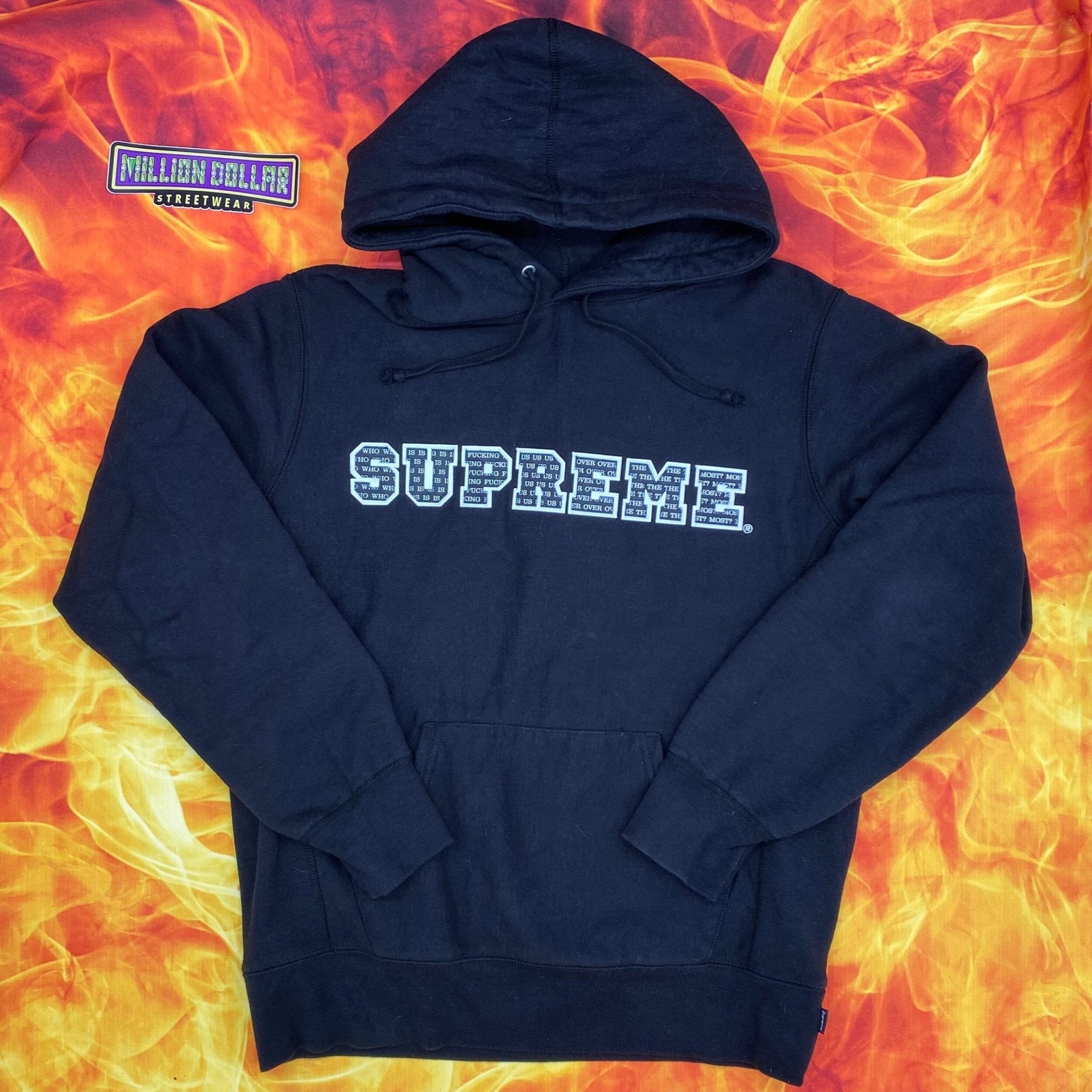 Supreme Scarface friend hoodie- L – Million Dollar Streetwear