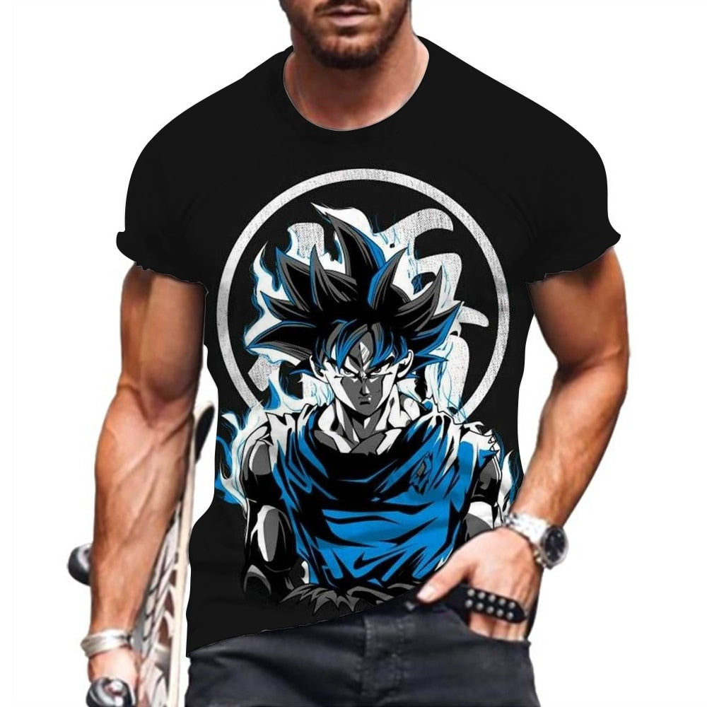 Goku Dragon Ball Z DBZ Compression T-Shirt Super Saiyan - 2