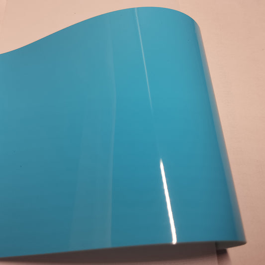 Suple Gloss China Blue Vinyl Wrap Car PET Liner – Car Vinyl Supplier