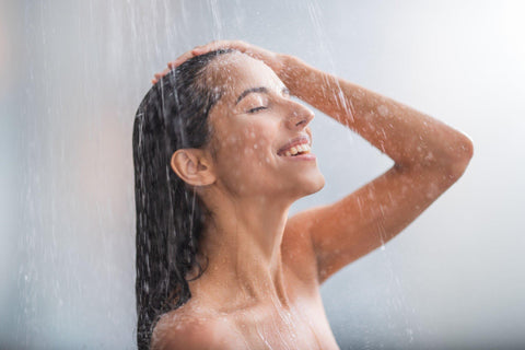 Rinsing of hairs