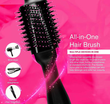 Dryer Brush 3 in 1, Volumizing Hair Dryer brush