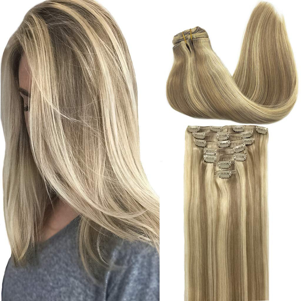 Goo Goo Human Hair Clip in Hair Extensions 150g – Goo Goo Hair