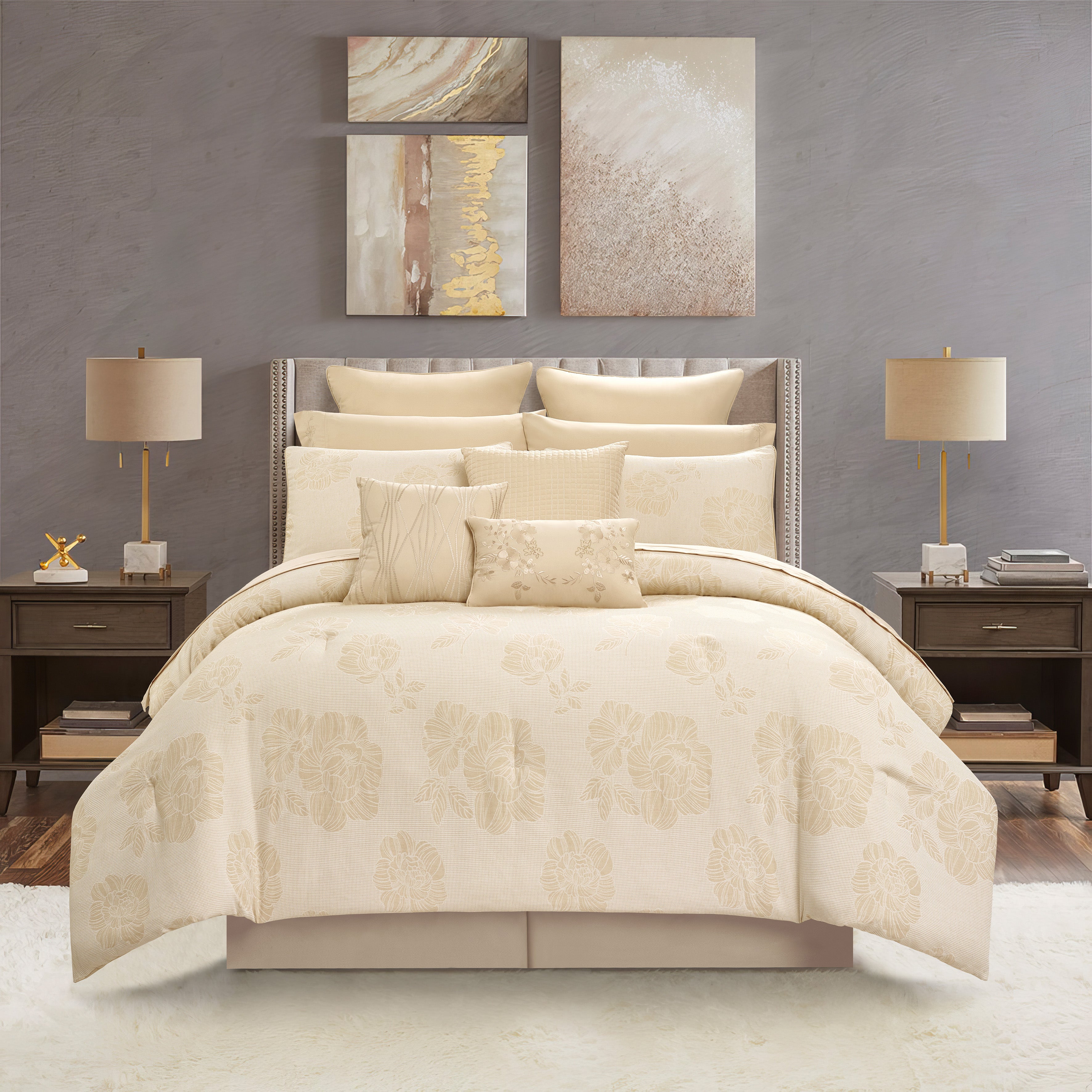 Feruza 13 Piece Comforter Set