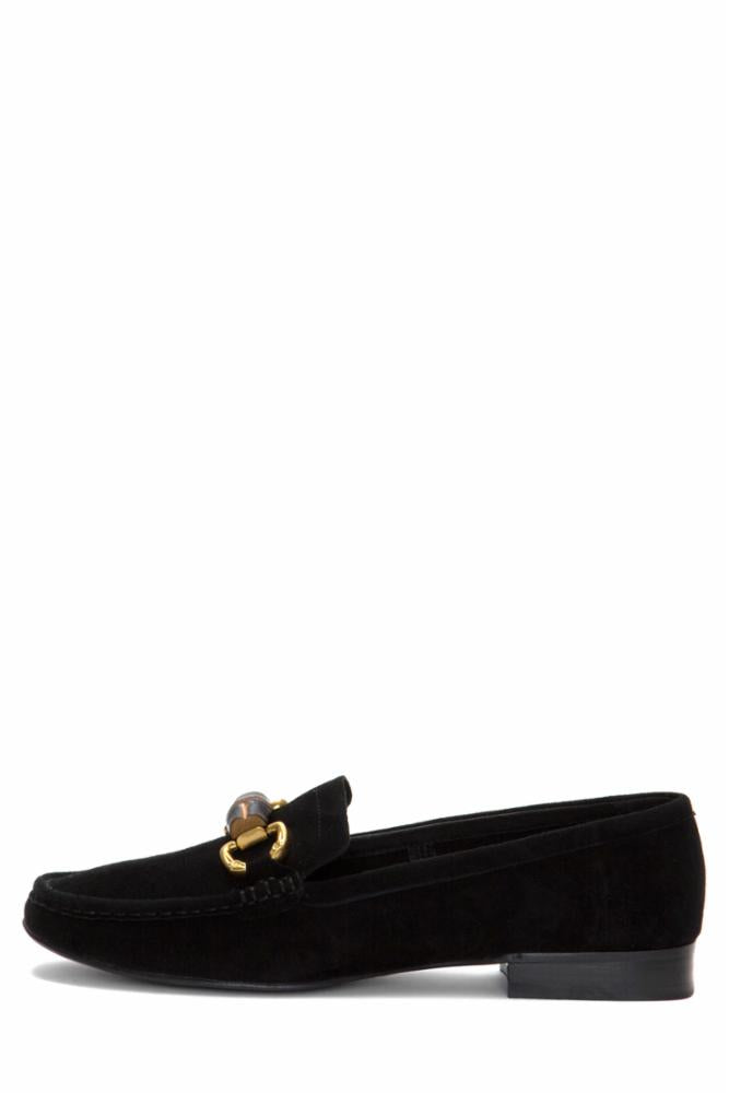 Jeffrey Campbell Women APPRENTICE BLACK SUEDE GOLD