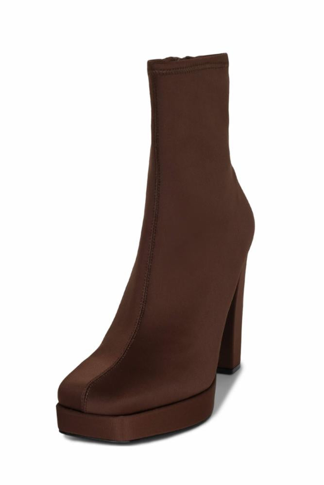 Jeffrey Campbell Women ARCADIA BROWN NEOPRENE