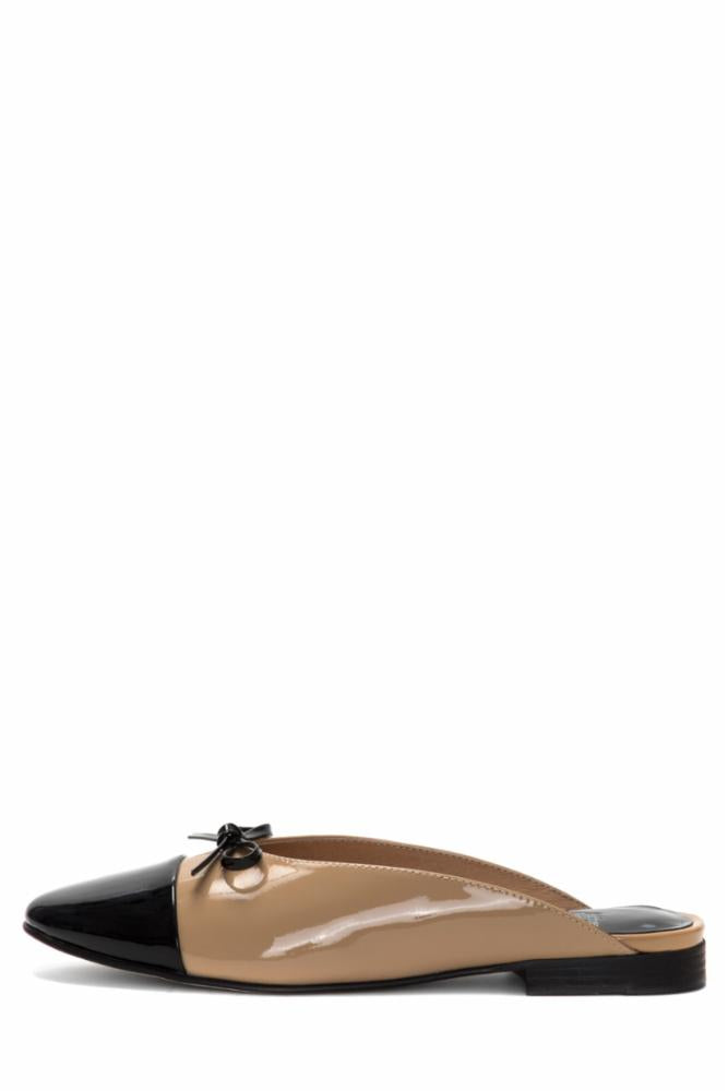 Jeffrey Campbell Women BALLET_M NATURAL PAT BLACK PAT