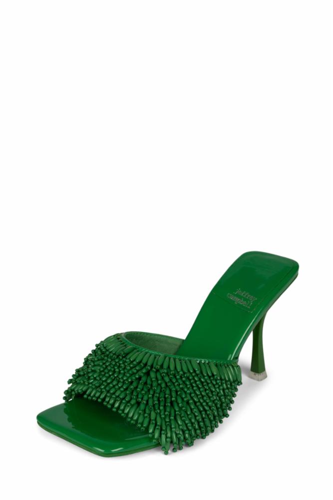 Jeffrey Campbell Women BEADED_ME GREEN