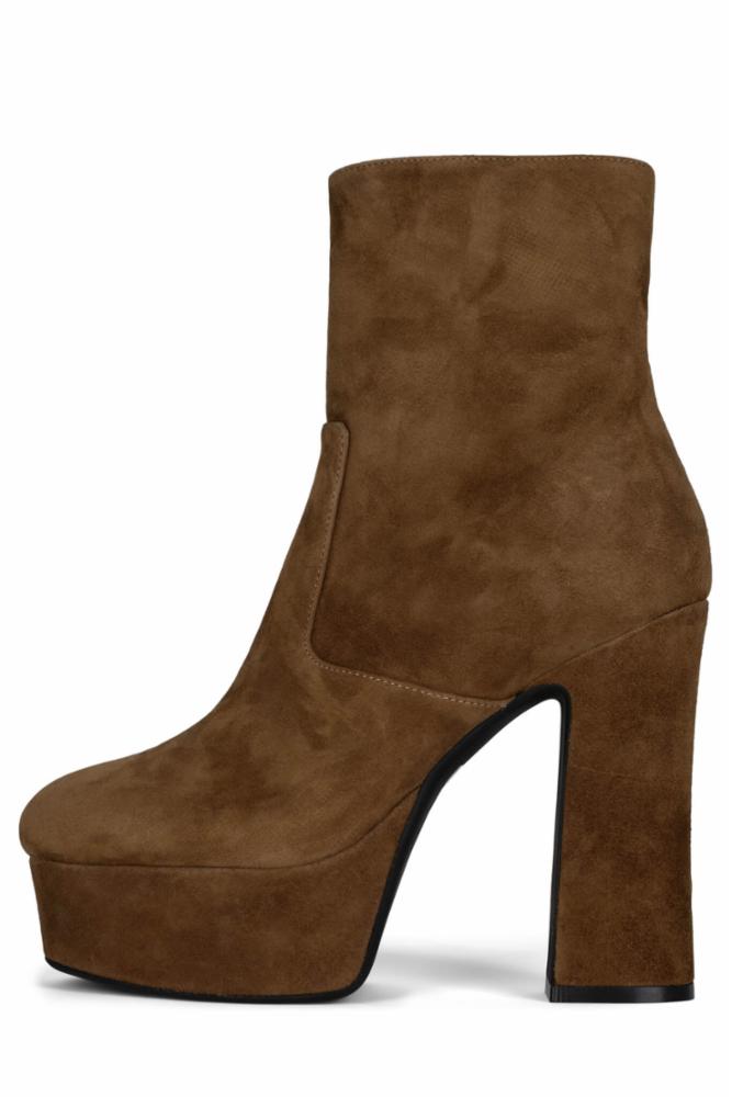 Jeffrey Campbell Women BRAT_Z TAN SUE