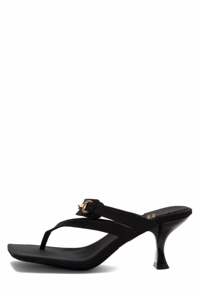 Jeffrey Campbell Women DEVIOUS BLACK FAILLE GOLD