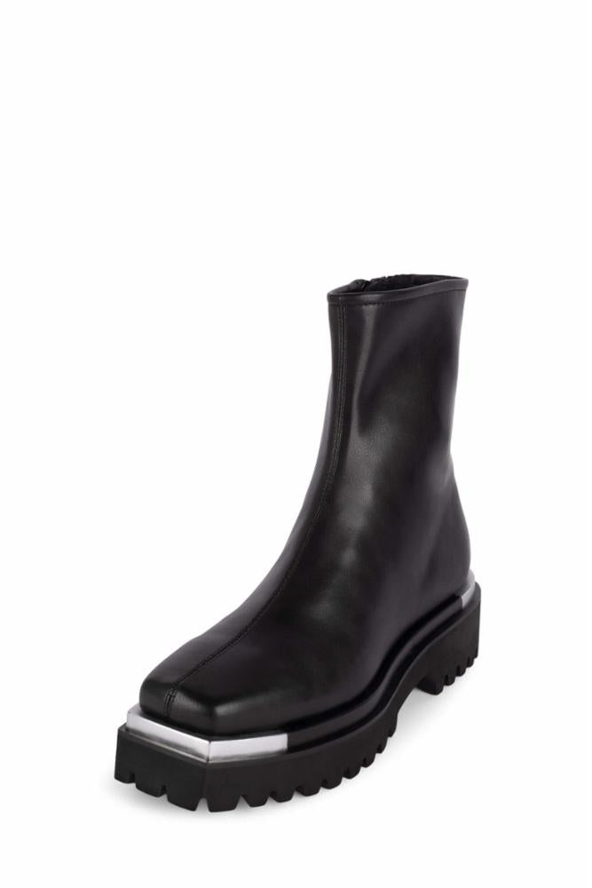 Jeffrey Campbell Women DEVOUT BLACK/PU