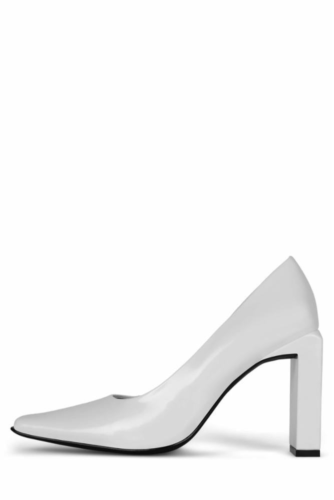 Jeffrey Campbell Women EQUINOXX WHITE BOX PU