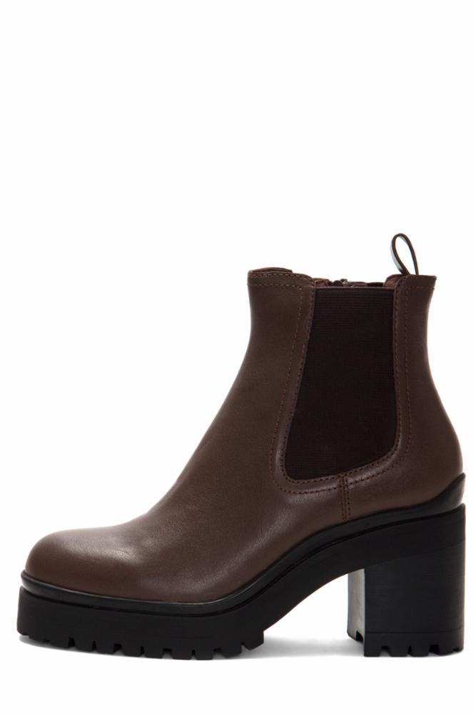 Jeffrey Campbell Women ESCOB COGNAC/LEATHER