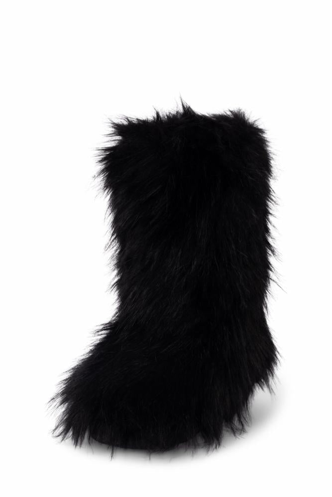 Jeffrey Campbell Women FLUFFY BLACK