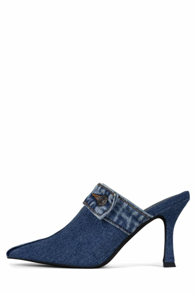 Jeffrey Campbell Women GENES BLUE DENIM