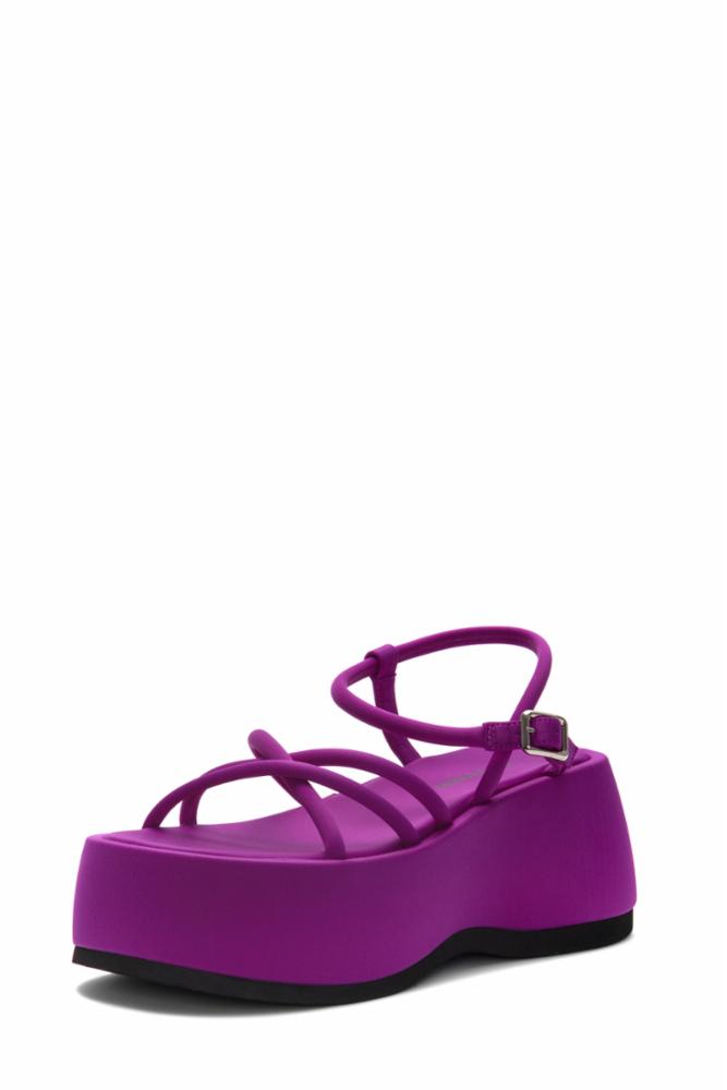 Jeffrey Campbell Women GLOW_UP PURPLE NEOPRENE