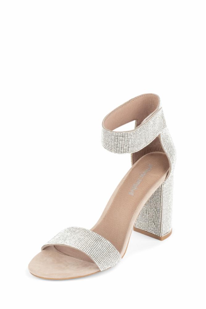 Jeffrey Campbell Women LINDSAY-JS NUDE/SUEDE CHAMPAGNE