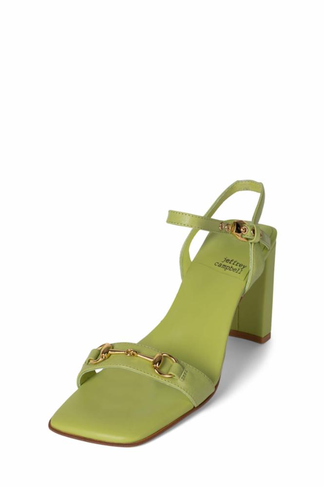 Jeffrey Campbell Women LIVELY GREEN GOLD