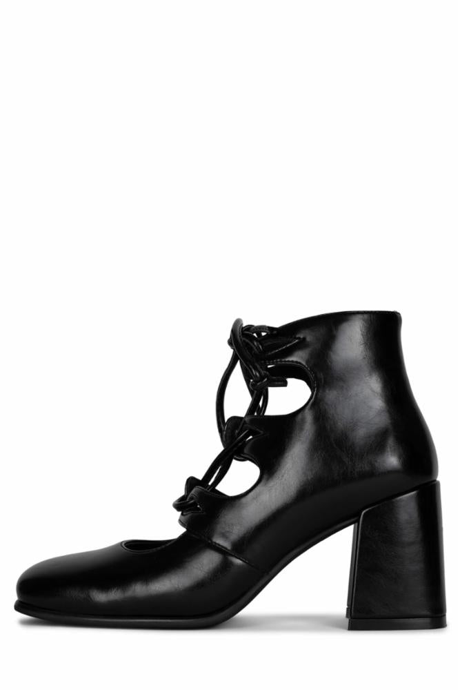 Jeffrey Campbell Women MADEME BLACK PU PU