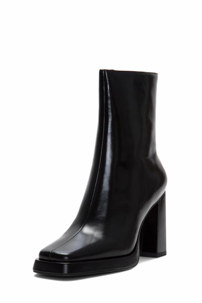 Jeffrey Campbell Women MAXIMALLO BLACK/LEATHER