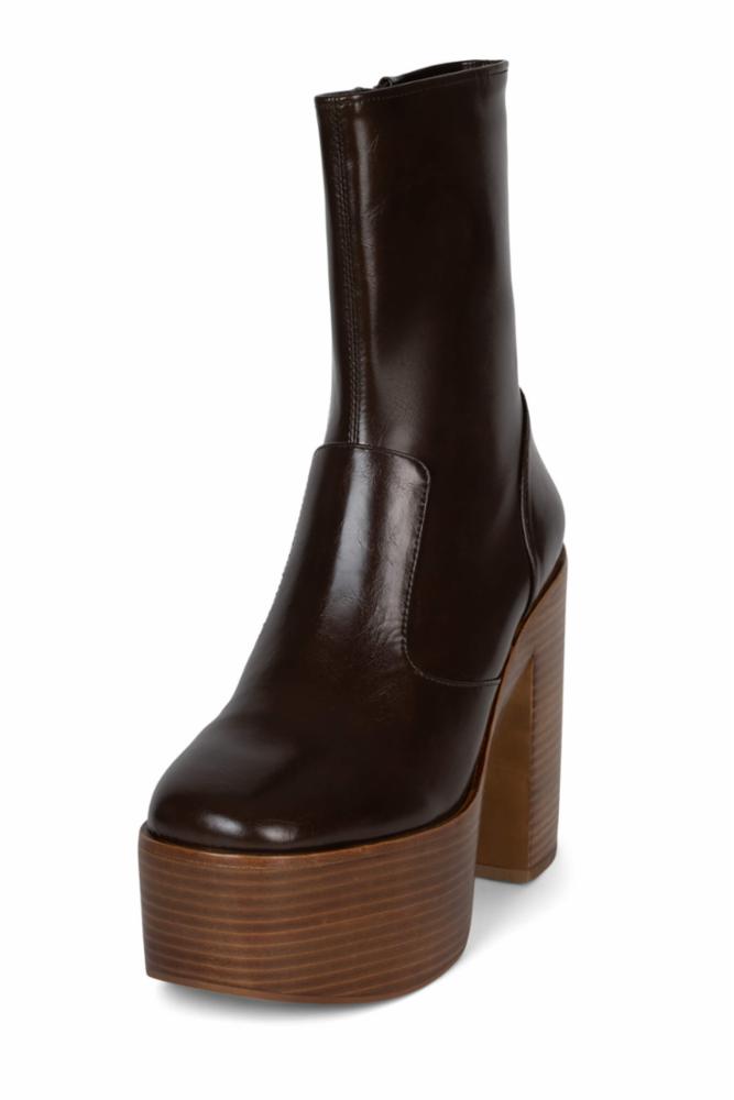 Jeffrey Campbell Women MEXIQUE2 BROWN/PU