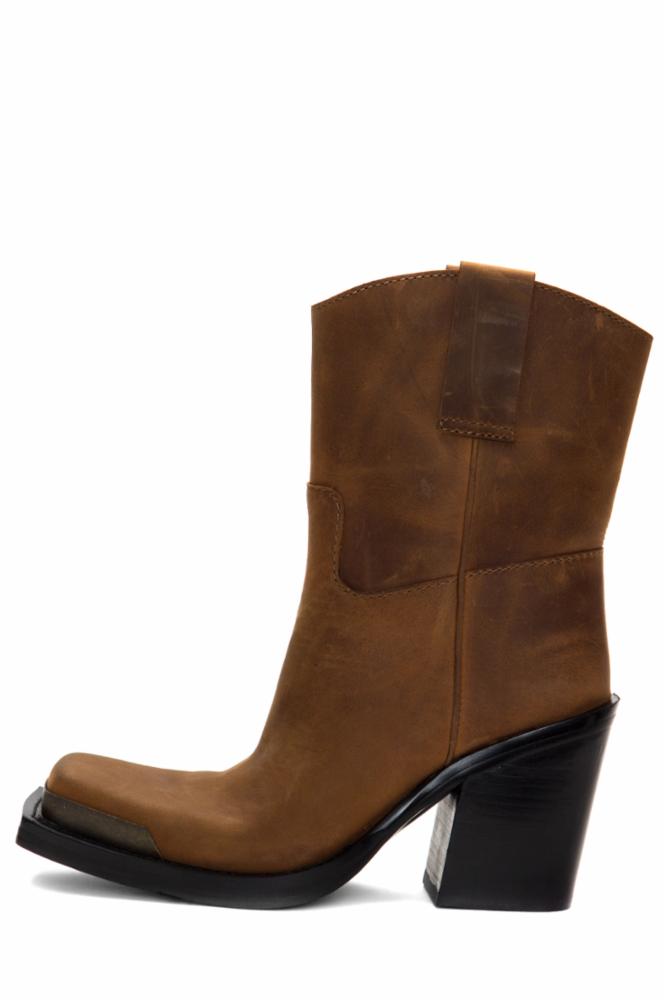 Jeffrey Campbell Women MYSTERIA BROWN COW  LEA