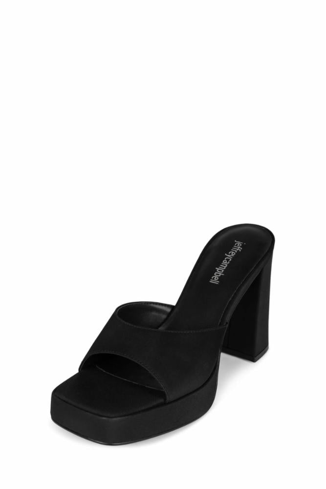 Jeffrey Campbell Women NINETY BLACK FAILLE