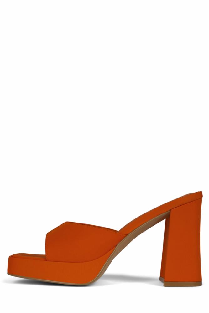 Jeffrey Campbell Women NINETY ORANGE FAILLE