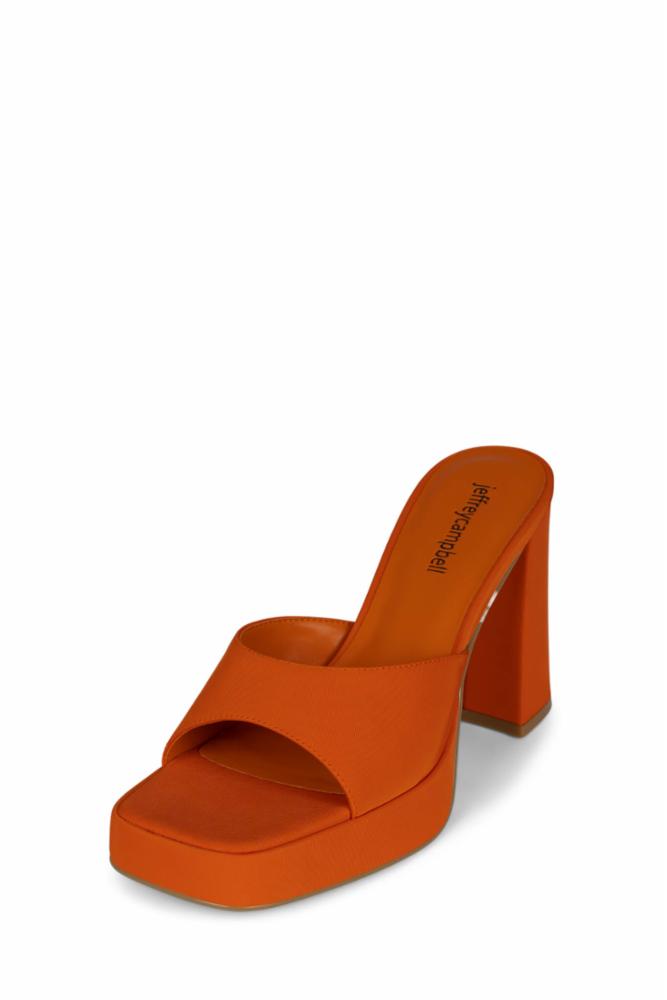 Jeffrey Campbell Women NINETY ORANGE FAILLE