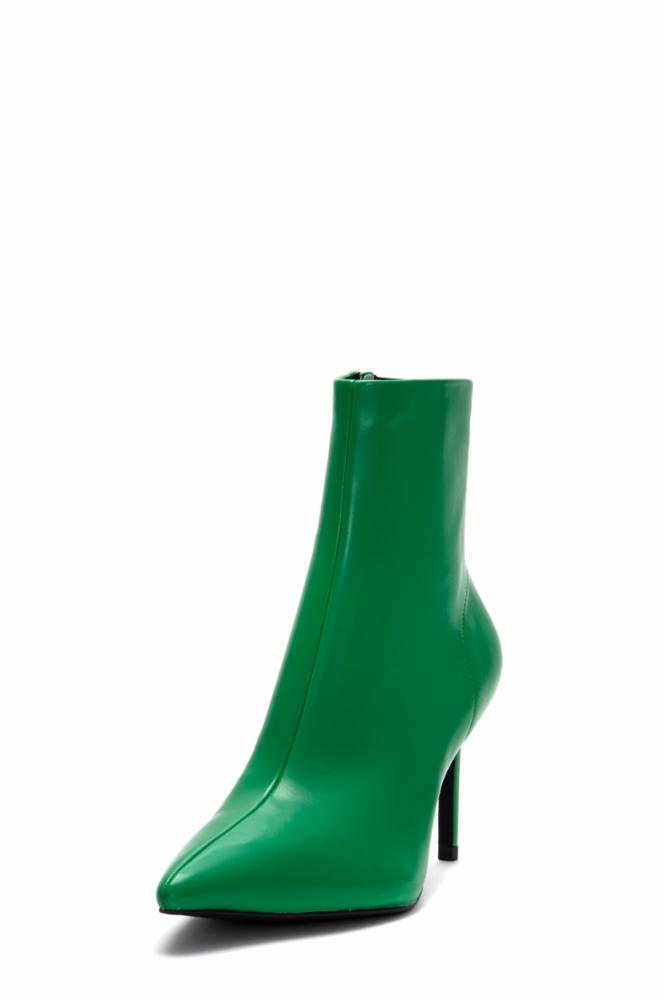 Jeffrey Campbell Women NIXIE GREEN STRETCH/PU