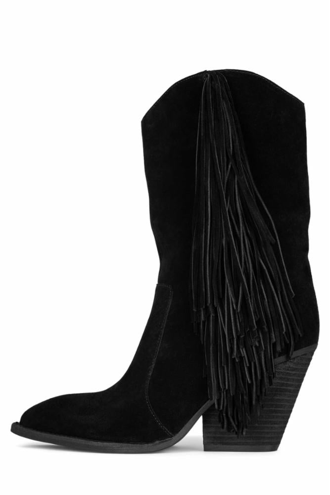 Jeffrey Campbell Women ORVILLE BLACK SUE COW SUE