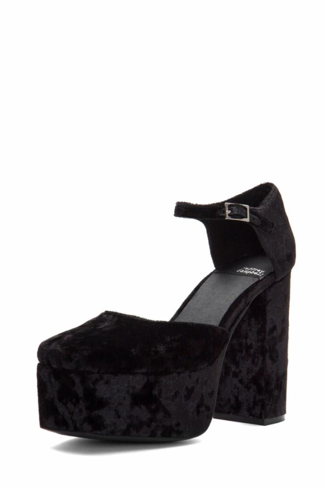 Jeffrey Campbell Women OVR_N_OUT BLACK/VELVET