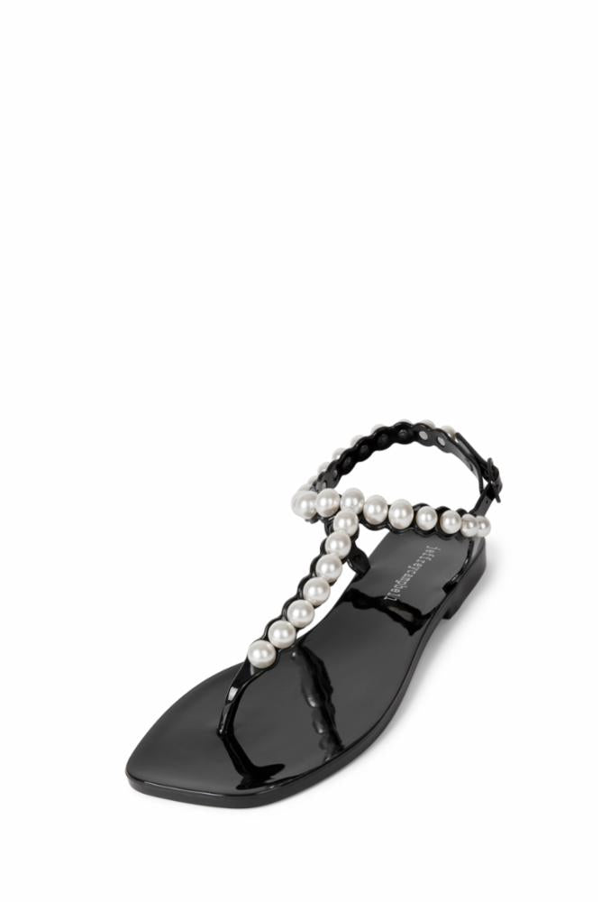 Jeffrey Campbell Women PEARLESQUE BLACK SHINY