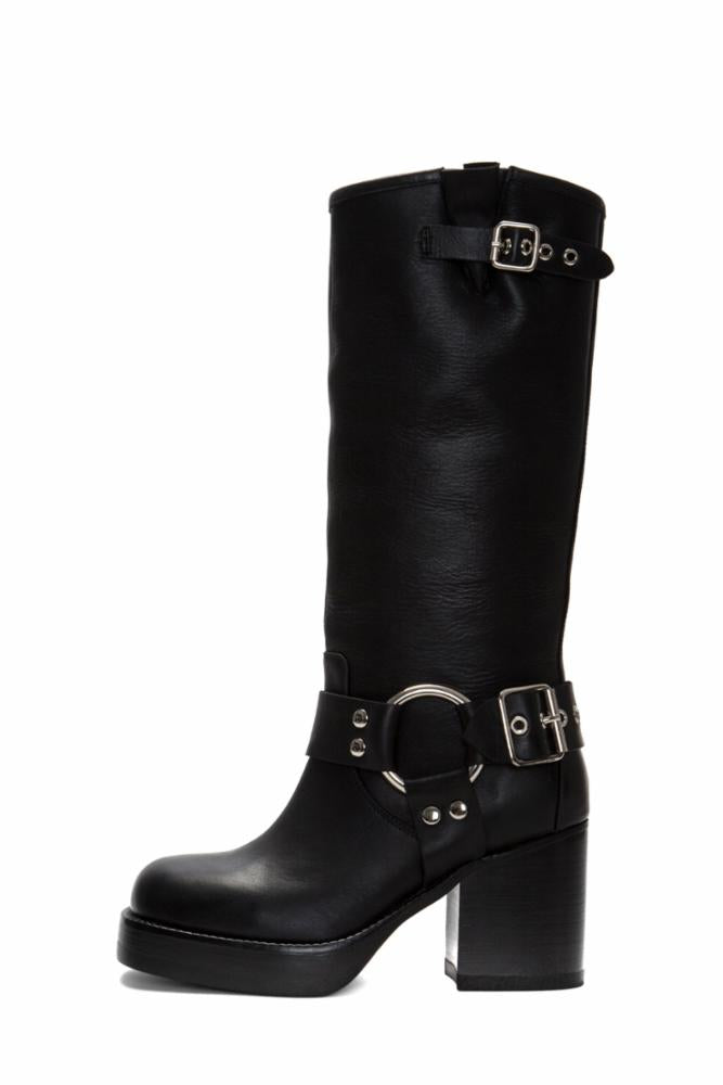 Jeffrey Campbell Women PUNK_ZINE BLACK/SILVER