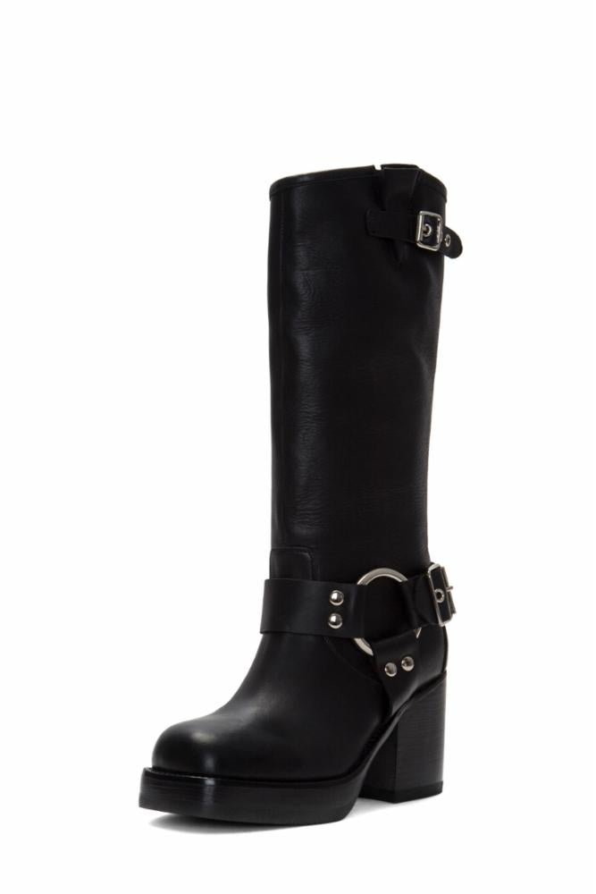 Jeffrey Campbell Women PUNK_ZINE BLACK/SILVER