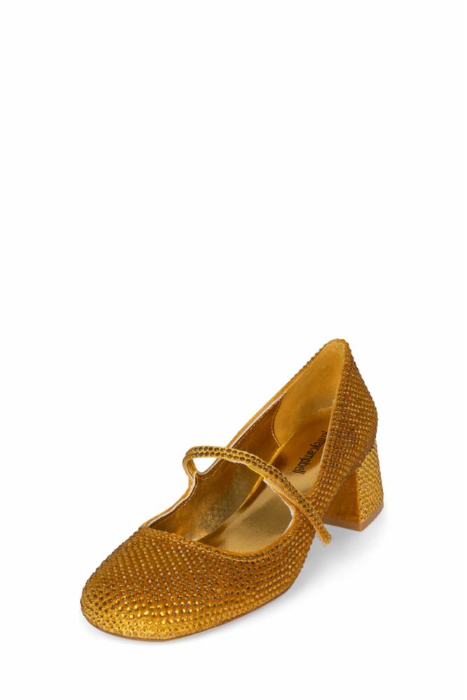 Jeffrey Campbell Women REGAL GOLD/VELVET COMBO