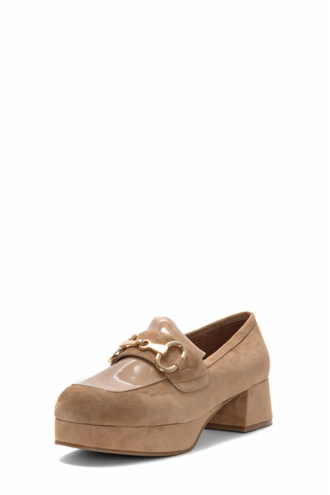 Jeffrey Campbell Women STUDENT2 NUDE/SUEDE COMBO