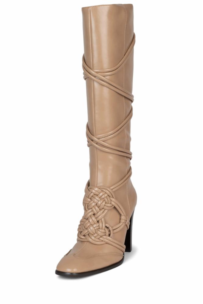 Jeffrey Campbell Women THE_LOOT NATURAL PU