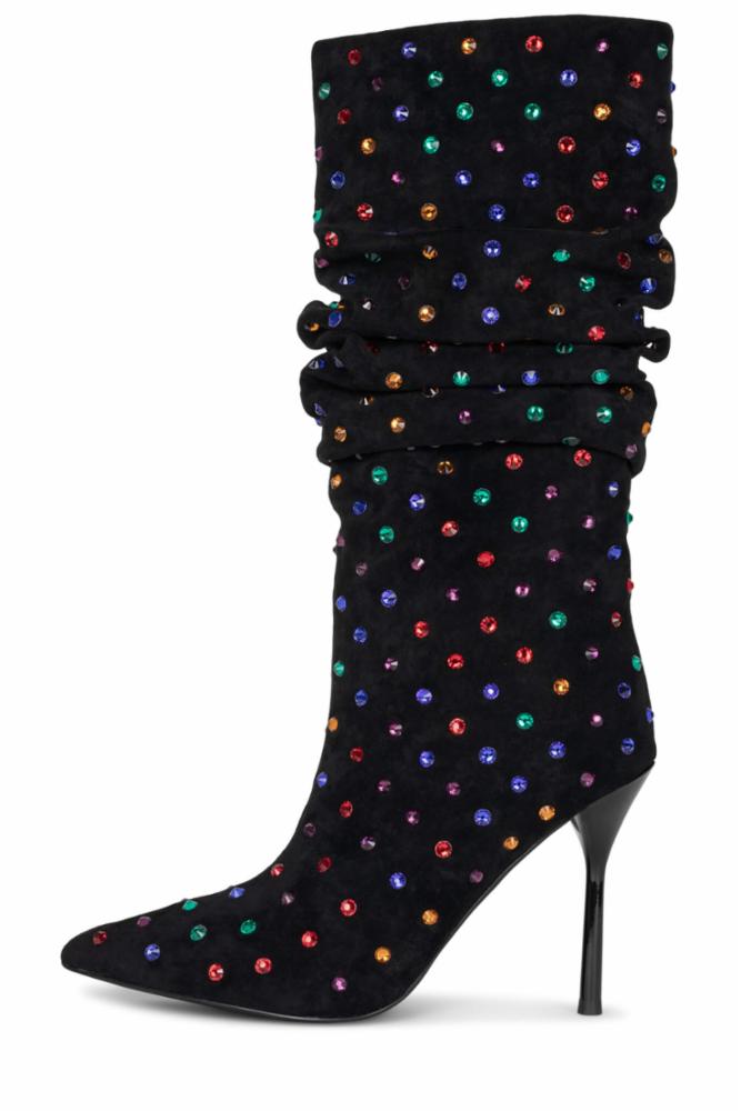 Jeffrey Campbell Women THE_STUD BLACK SUE MTLI