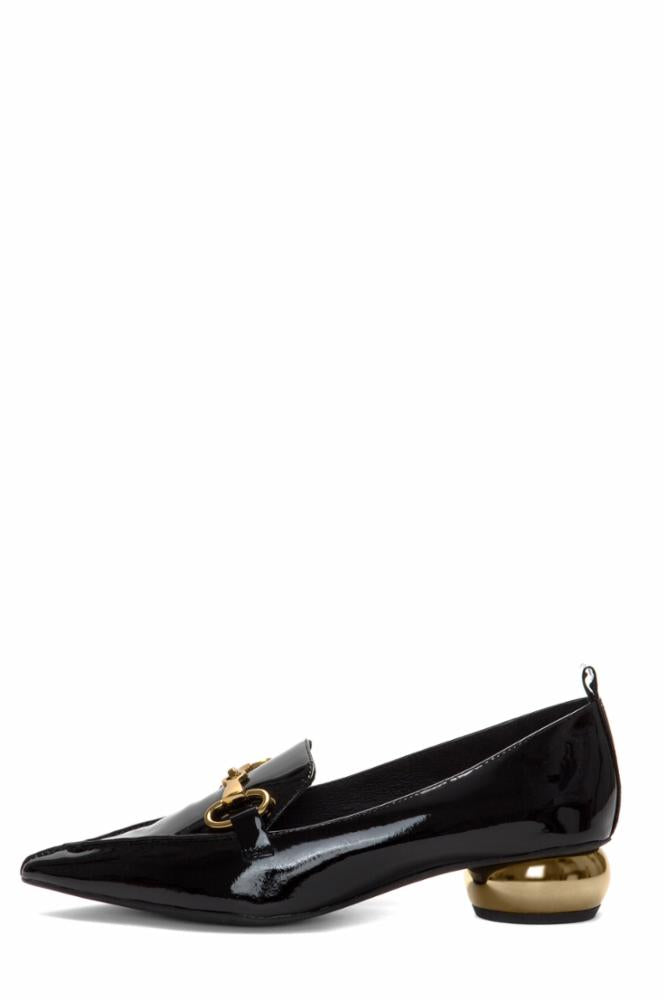 Jeffrey Campbell Women VIONA_MB BLACK PATENT GOLD