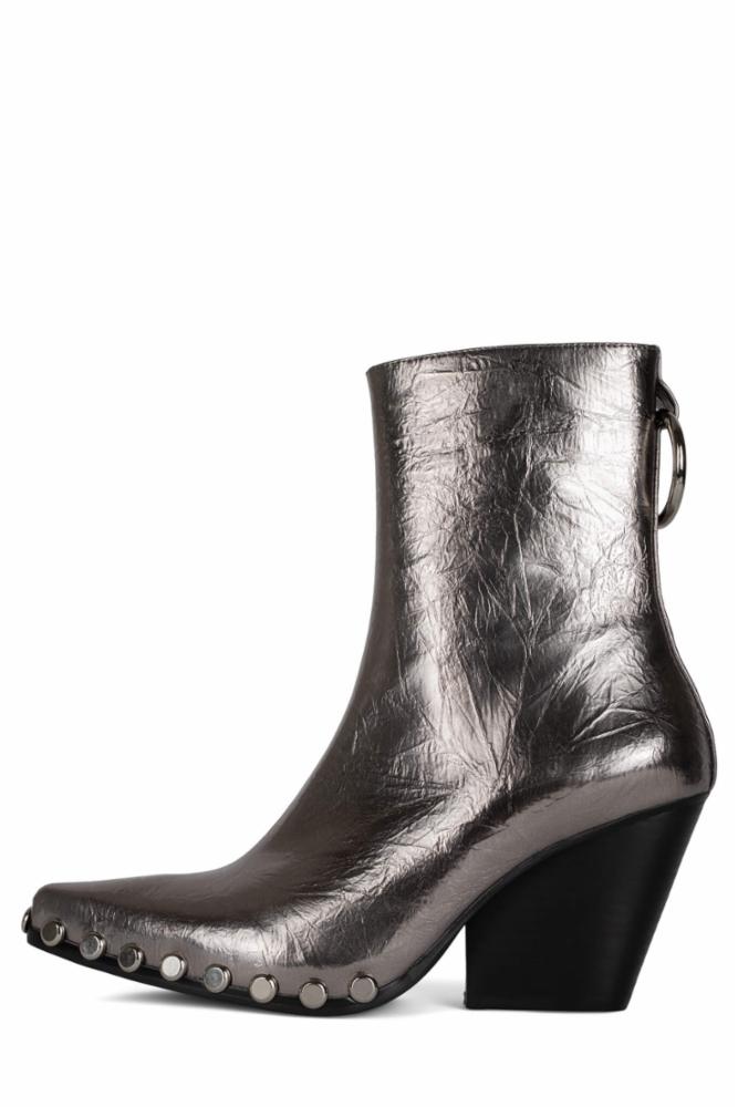 Jeffrey Campbell Women WALTON_SR2 PEWTER METALLIC SILVER PU